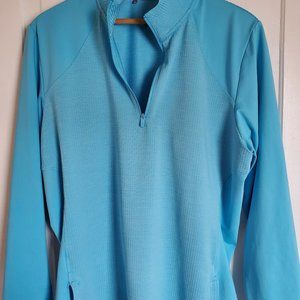 Adidas Extra Large Blue Golf Pullover
